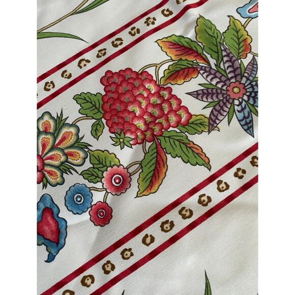 Scalamandre "Bengal Stripe" fabric vintage swatch light weight - Picture 9 of 12